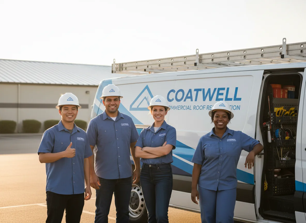 Commercial roof coating company in Clifford, MI